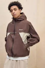 Iets Frans Miller Brown Waterproof Anorak