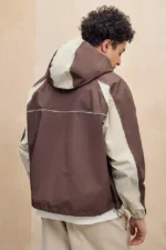 Iets Frans Miller Brown Waterproof Anorak
