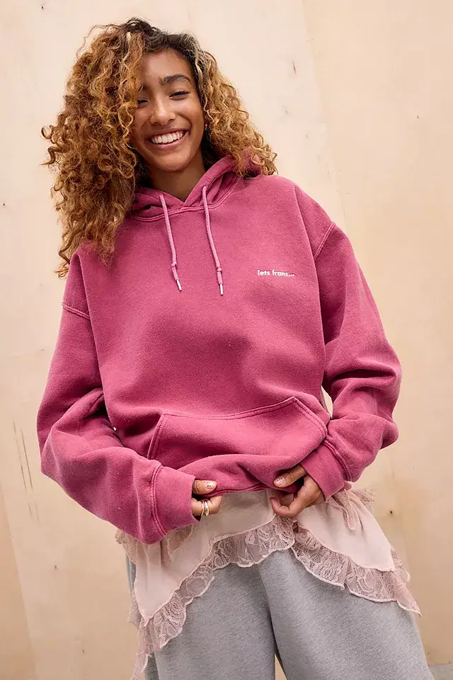 Iets Frans Pear Red Hoodie Iets Frans Pear Red Hoodie