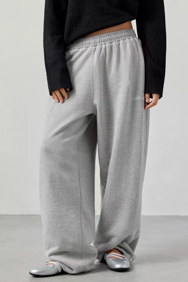 Harri Wide Leg Jogger Pants Grey Harri Wide Leg Jogger Pants Grey